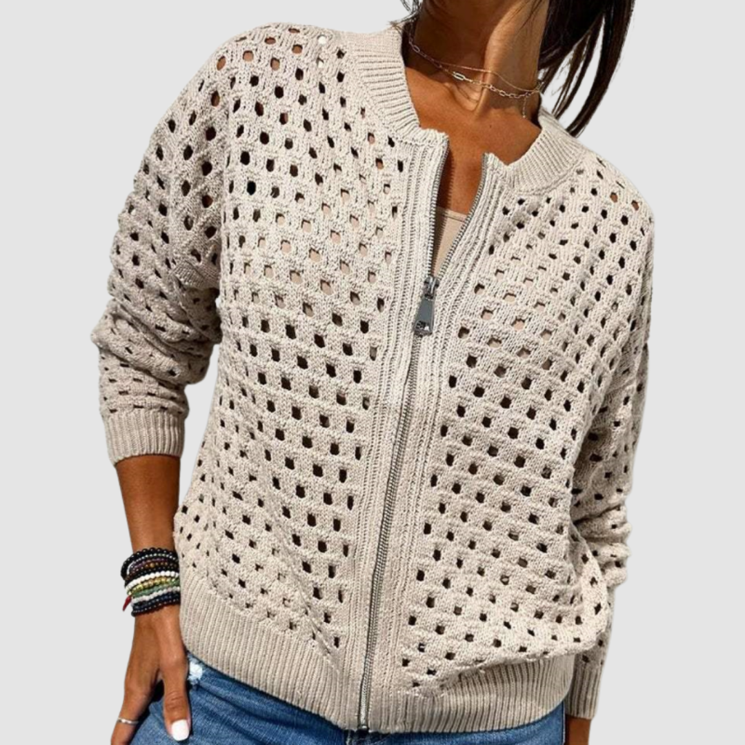 Dounia │ Cardigan Tricoté Premium