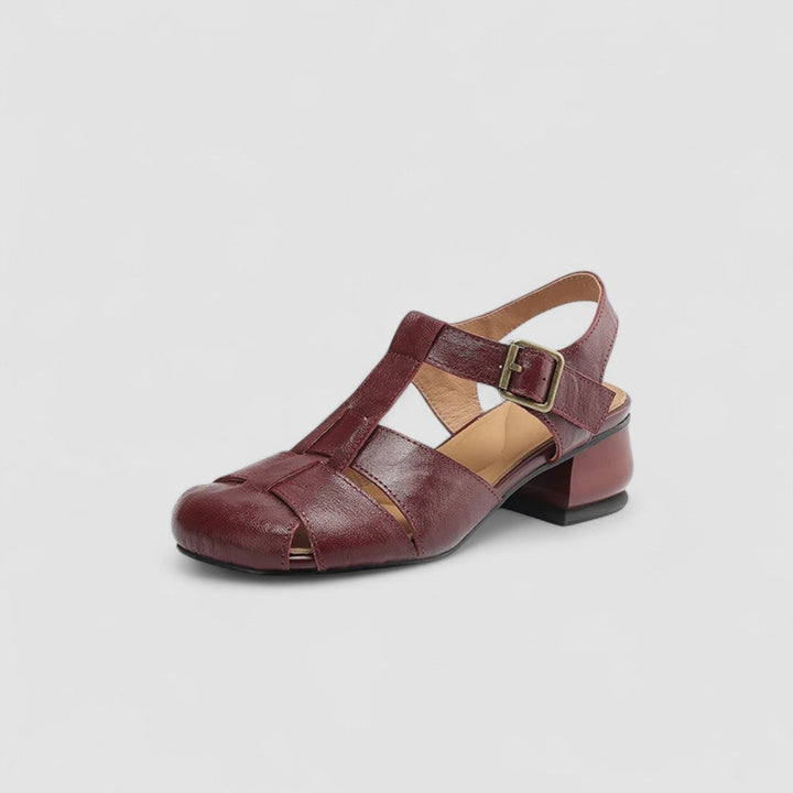 AMELIE |CHAUSSURES ORTHOPÉDIQUES MARY JANE EN VRAI CUIR