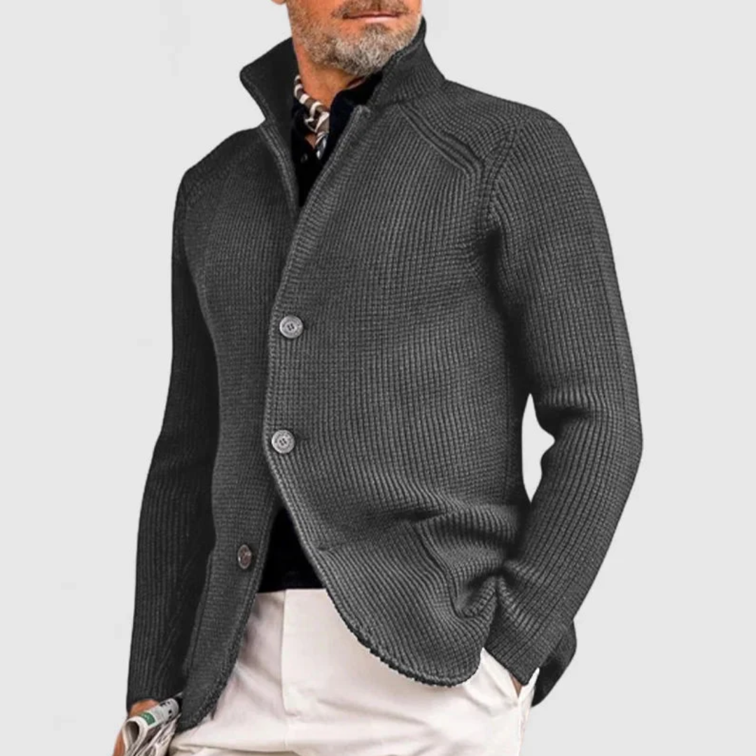 Feliks | Le Cardigan Masculin À L’élégance Intemporelle