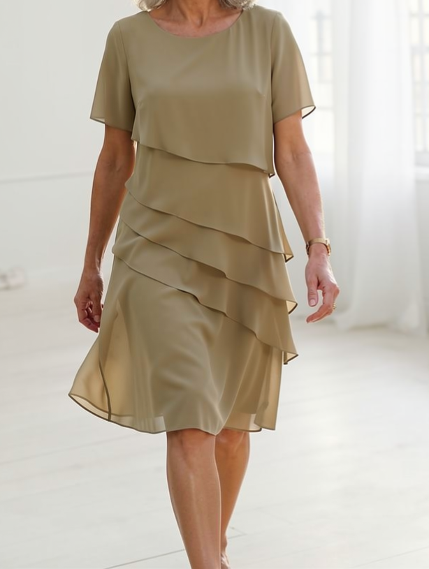 Lucille | Robe Volante Élégante