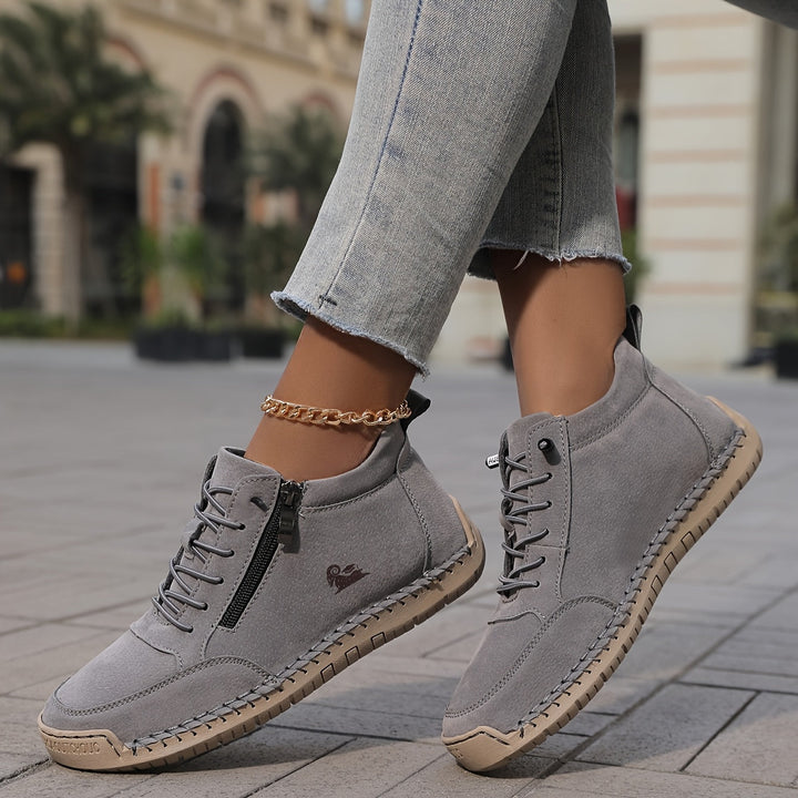 Mila | Baskets orthopédiques confortables + Fermeture éclair