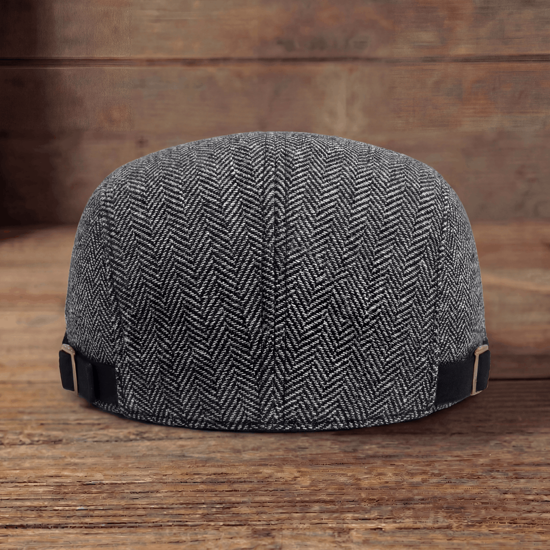 Enzo | Casquette en Laine Herringbone