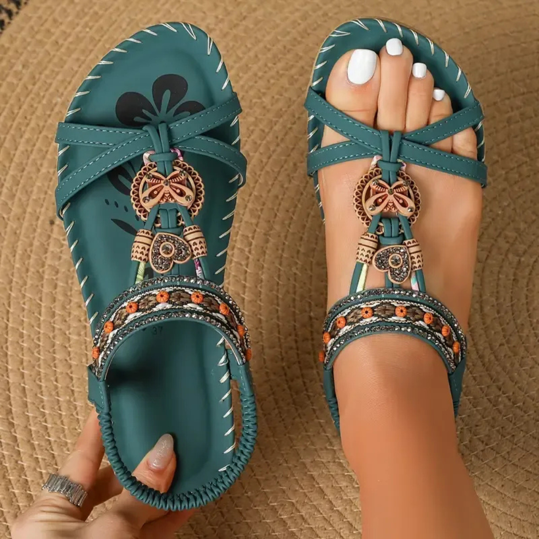Nada | Sandales orthopédiques de style Ibiza pour confort et élégance
