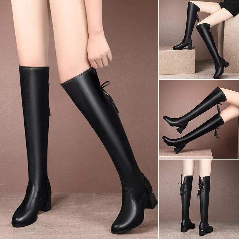 Clarisse | Bottes Élégantes Au-dessus Du Genou