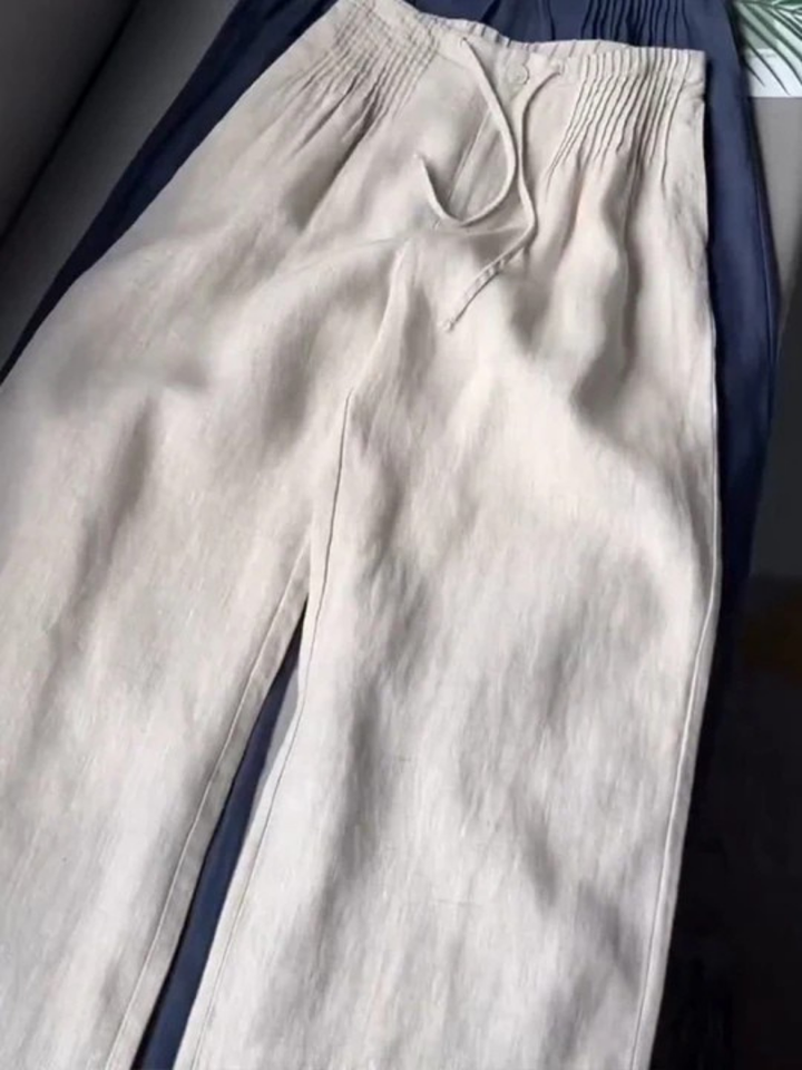 Zofia | Pantalon large en coton léger