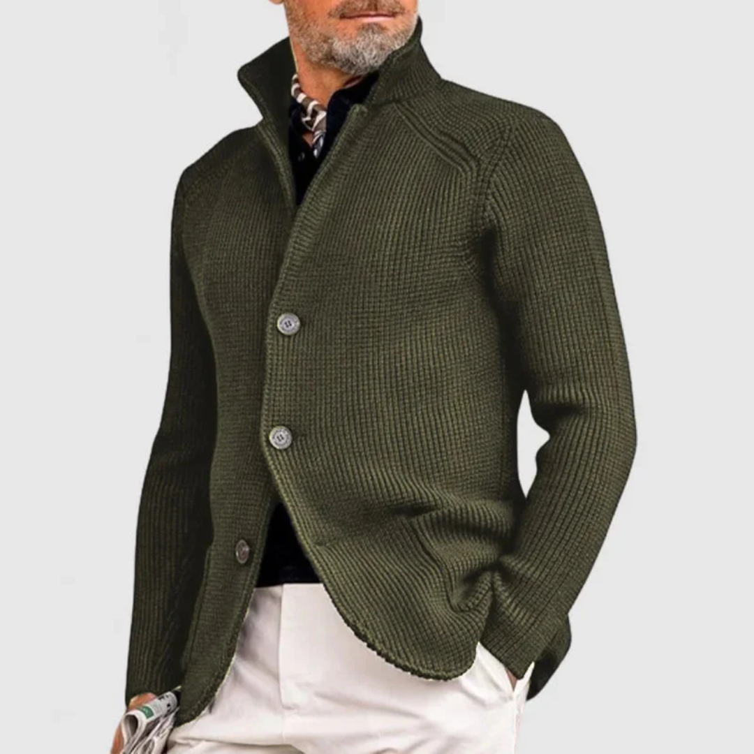 Feliks | Le Cardigan Masculin À L’élégance Intemporelle