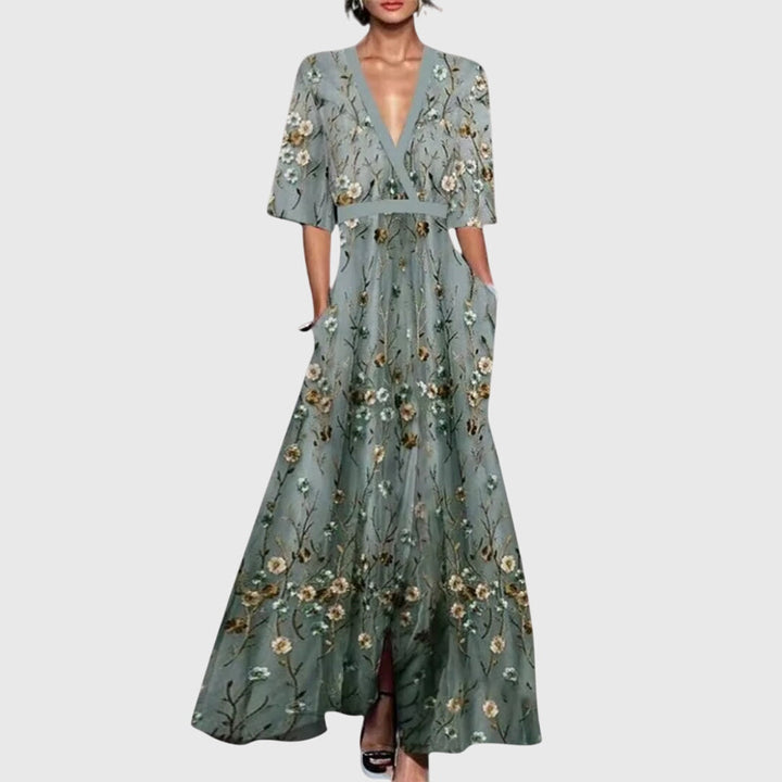 Cynthia | Robe Élégante de Printemps