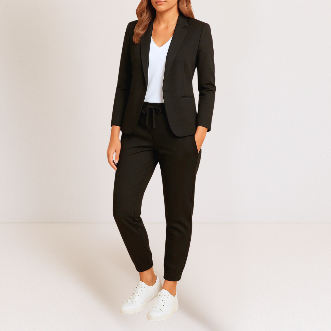 Blanche | Élégance Moderne dans un Ensemble Confortable