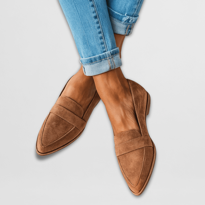 Hania | Mocassins Orthopédiques en Suède Douce