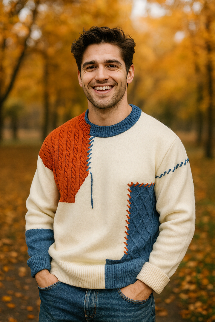 Artyn | Le Pull Patchwork Moderne Pour Un Style Affirmé