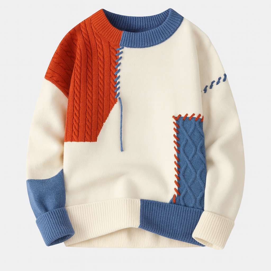 Artyn | Le Pull Patchwork Moderne Pour Un Style Affirmé