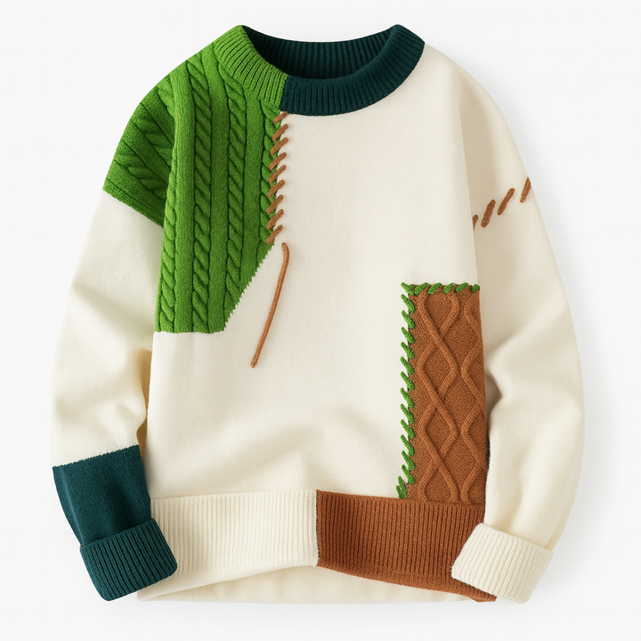 Artyn | Le Pull Patchwork Moderne Pour Un Style Affirmé