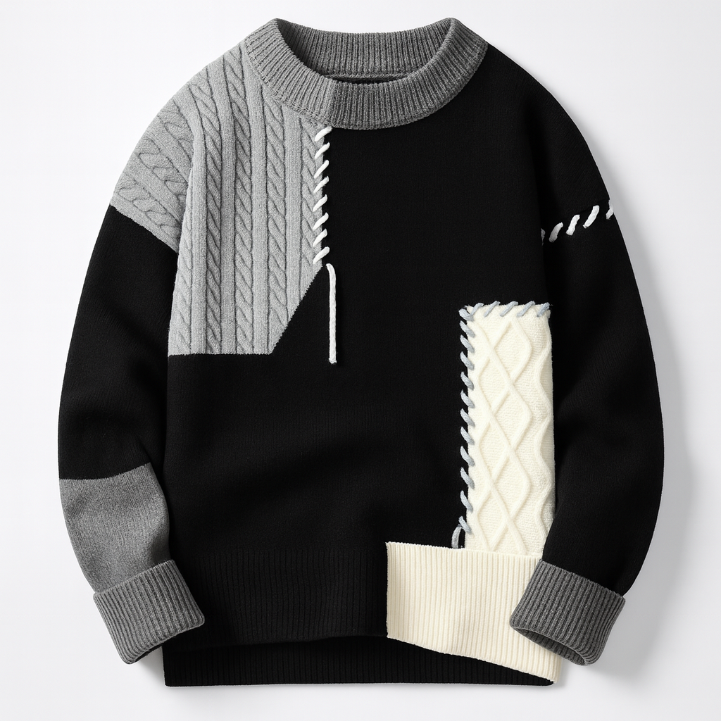Artyn | Le Pull Patchwork Moderne Pour Un Style Affirmé