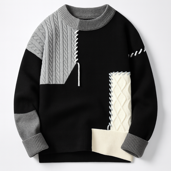 Artyn | Le Pull Patchwork Moderne Pour Un Style Affirmé
