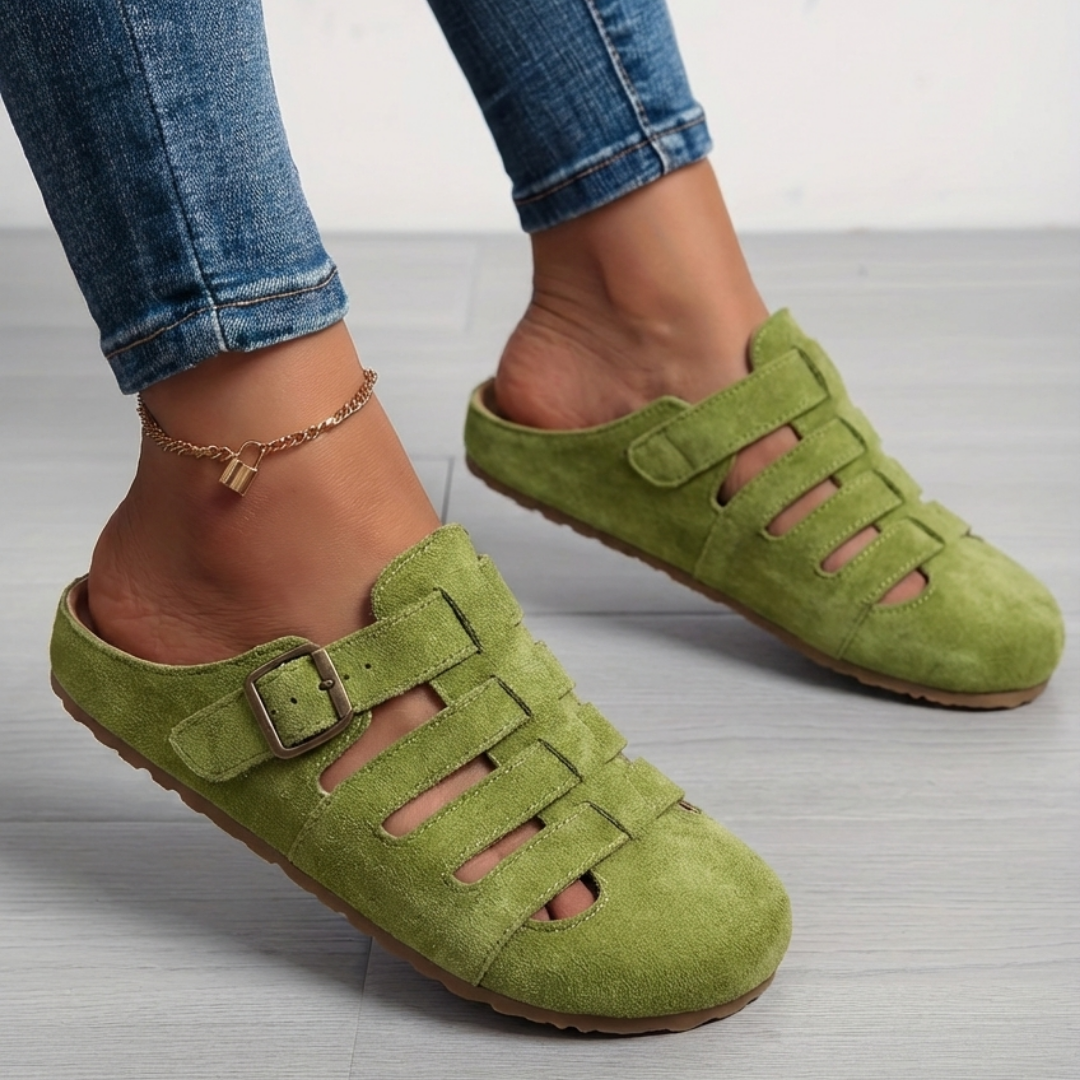 Nadja | Sandales Mules Confortables à Enfiler