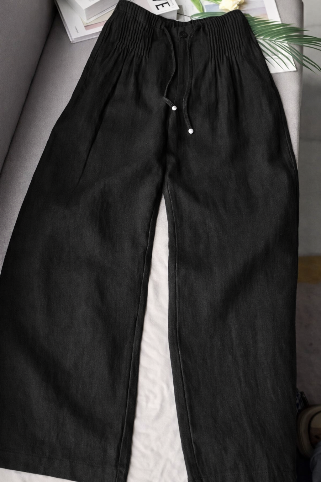 Zofia | Pantalon large en coton léger