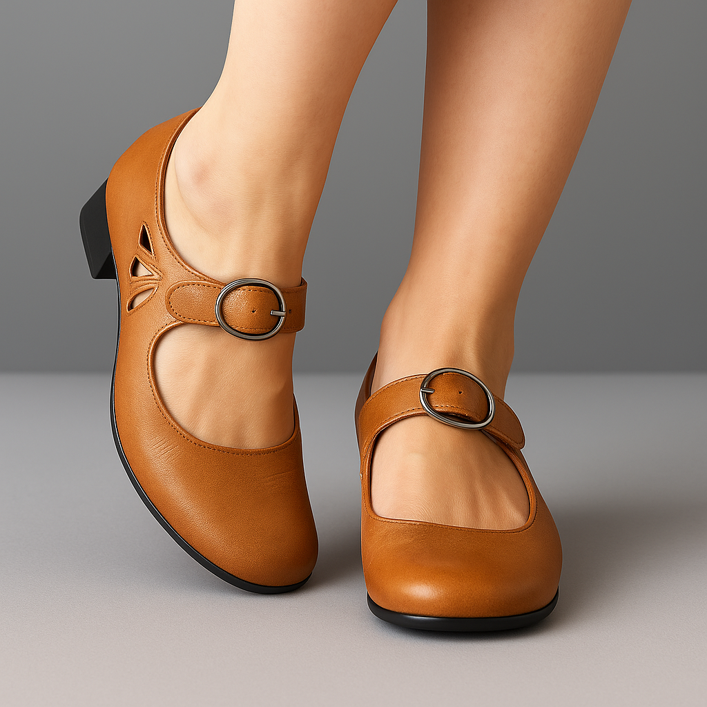 Denisa | Sandales en cuir orthopédiques