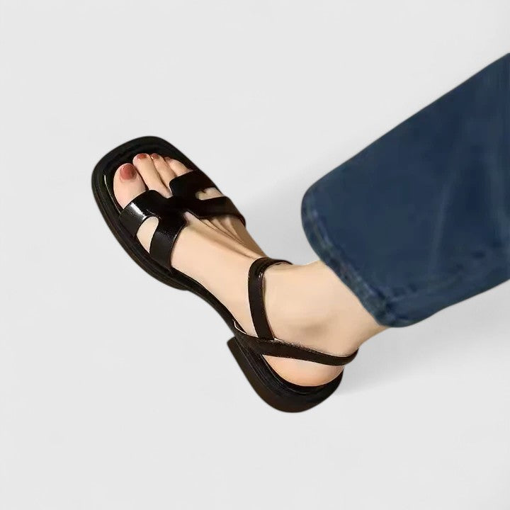Deliane | Sandales Plates Élégantes pour Femmes