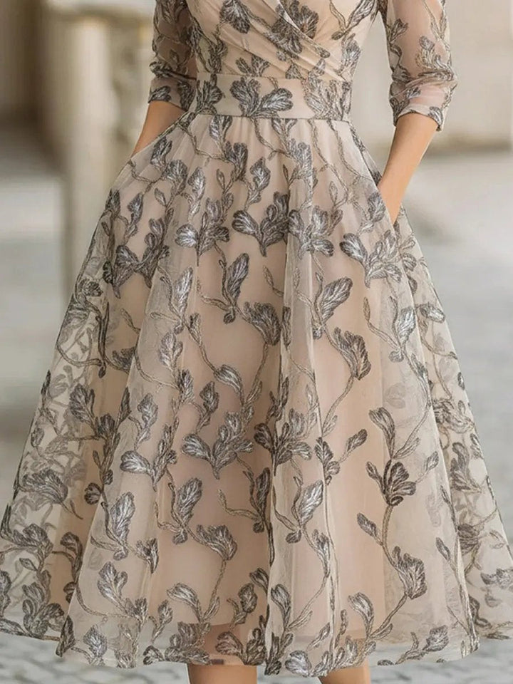 Maude | Robe Classique Élégante