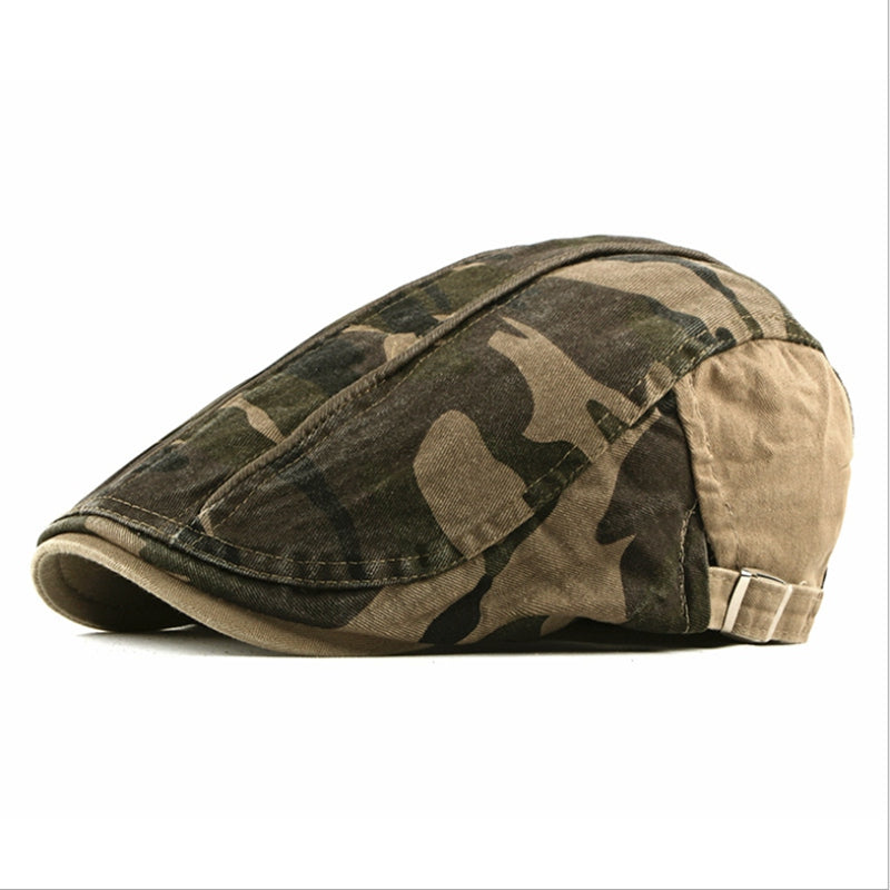 Colin | Casquette en Coton Camouflage