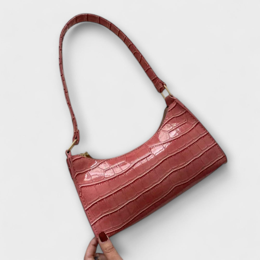 Véronique | Sac en Cuir Brillant