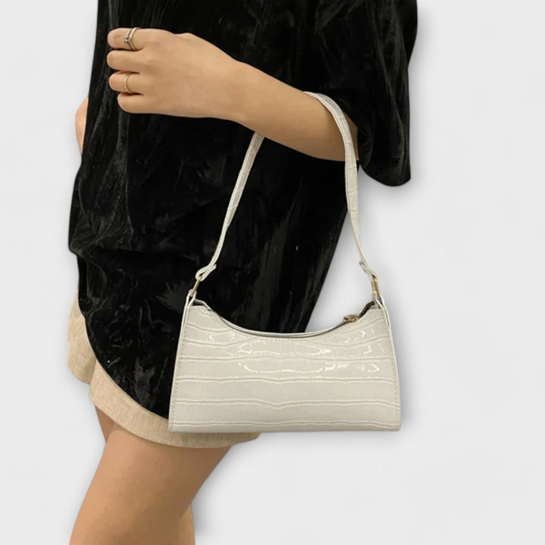 Véronique | Sac en Cuir Brillant