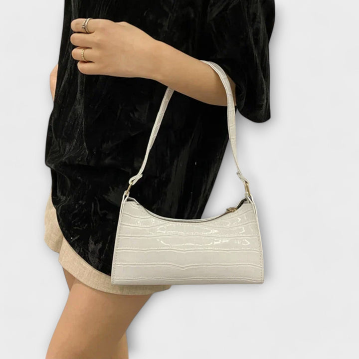 Véronique | Sac en Cuir Brillant