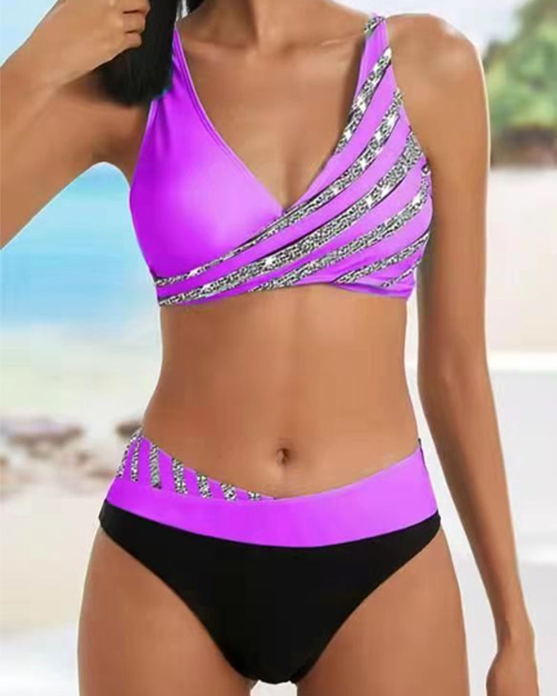 Mona | Bikini aux Couleurs Chaudes