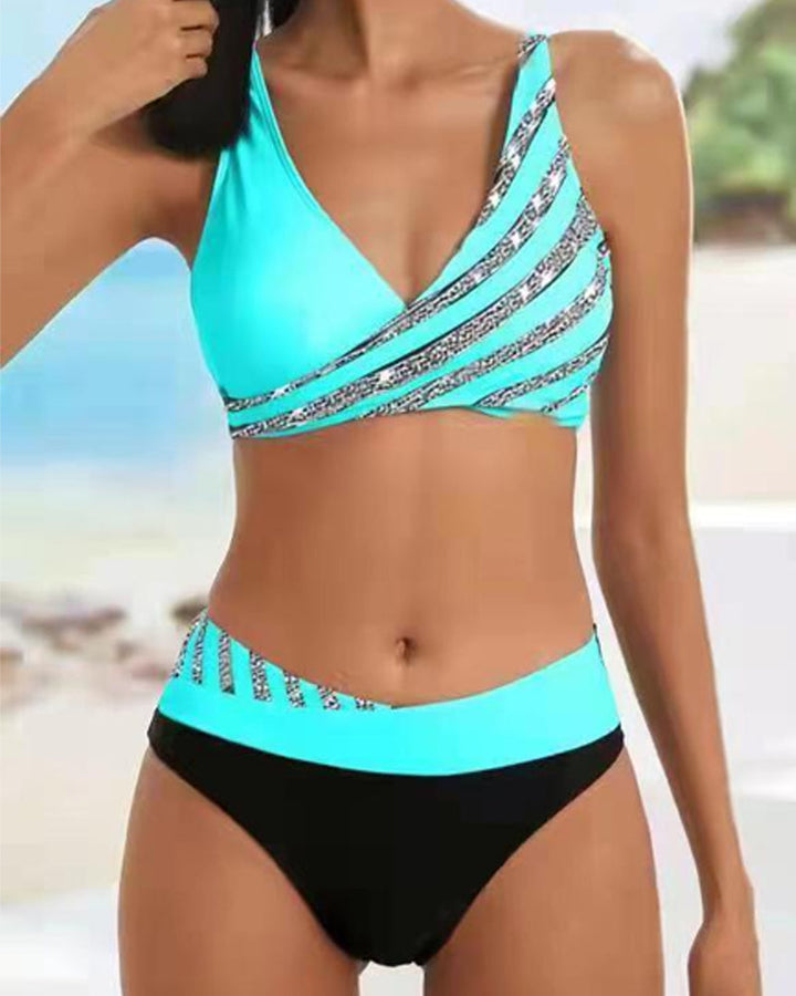 Mona | Bikini aux Couleurs Chaudes