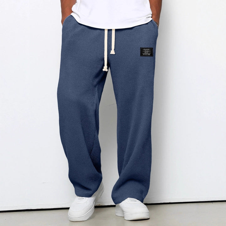 Simon | Pantalons à Jambe Large avec Taille Ajustable