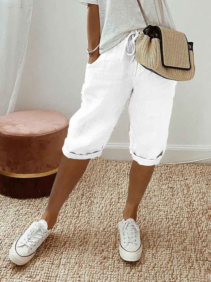 Bernadette | Shorts en Coton et Lin pour Femmes