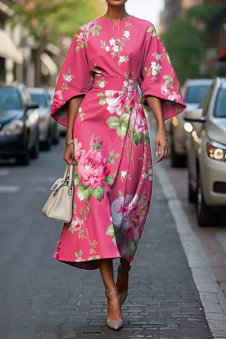 Roxanna | ROBE FLORALE ÉLÉGANTE