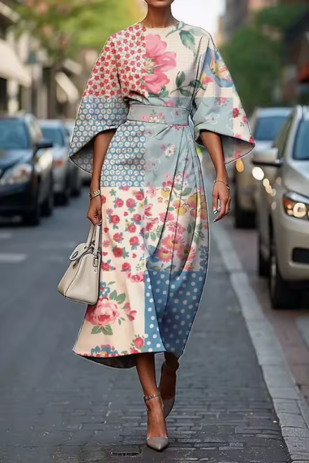 Roxanna | ROBE FLORALE ÉLÉGANTE