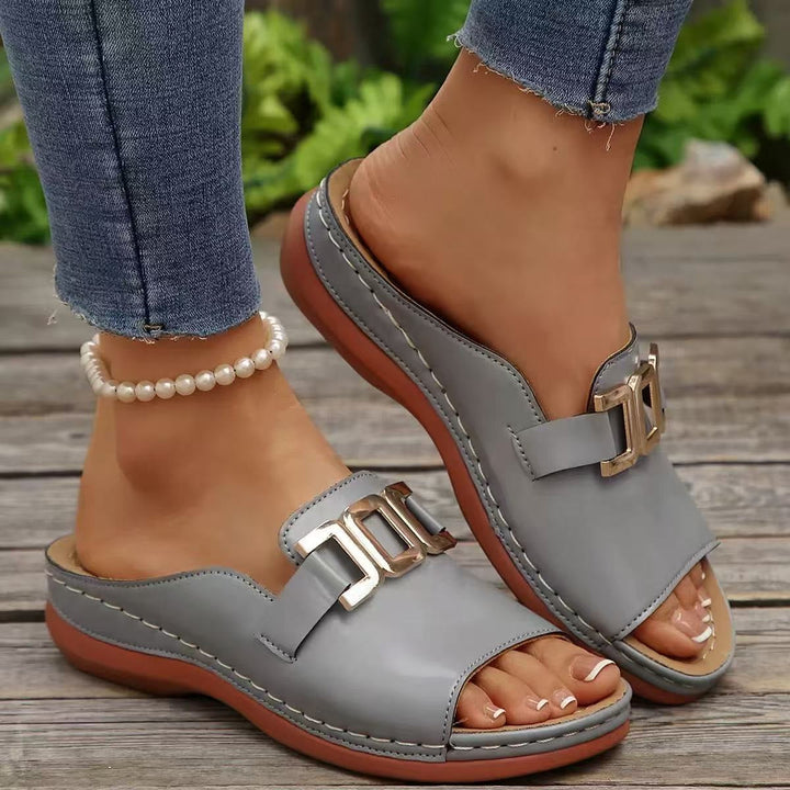 Malani | Sandales à Talons Compensés Élégantes pour Femmes
