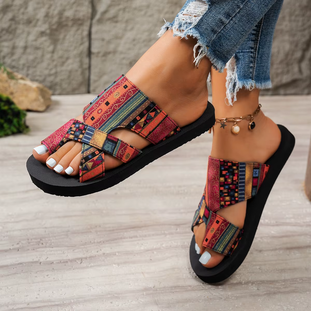 Léandra | Sandales Plateformes Confort & Soutien Quotidien