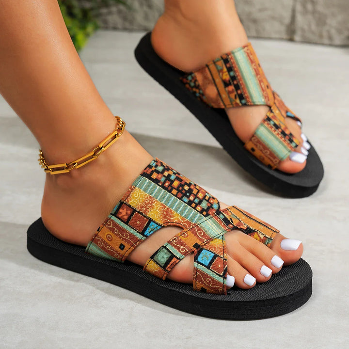 Léandra | Sandales Plateformes Confort & Soutien Quotidien
