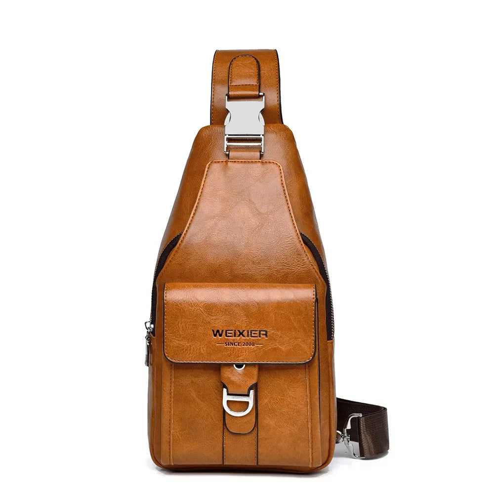 Sébastien ┃ Sac Bandoulière en Cuir pour Homme
