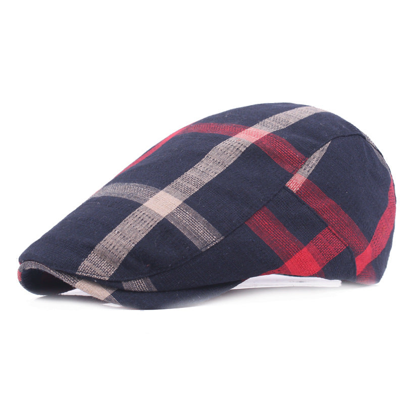 Vincent | Casquette à Carreaux Vintage
