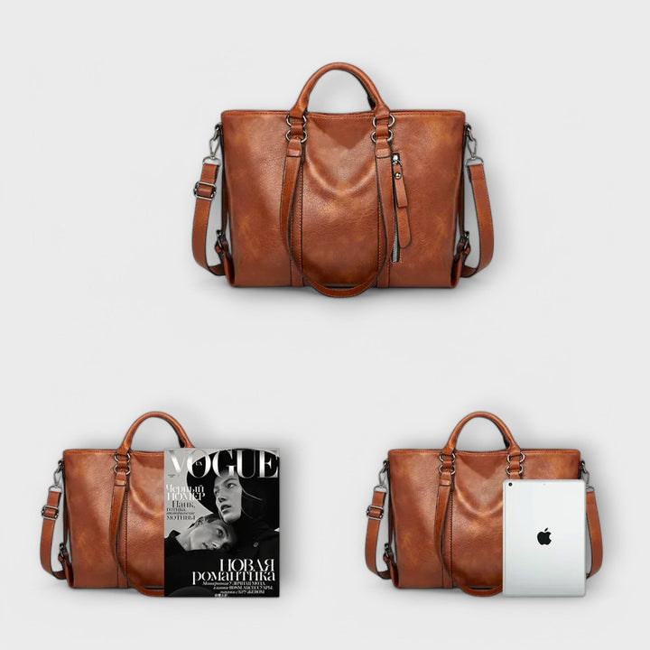 Inès | Grand Sac en Cuir