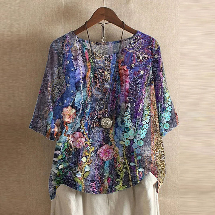 Angélique | Blouse d'inspiration rétro