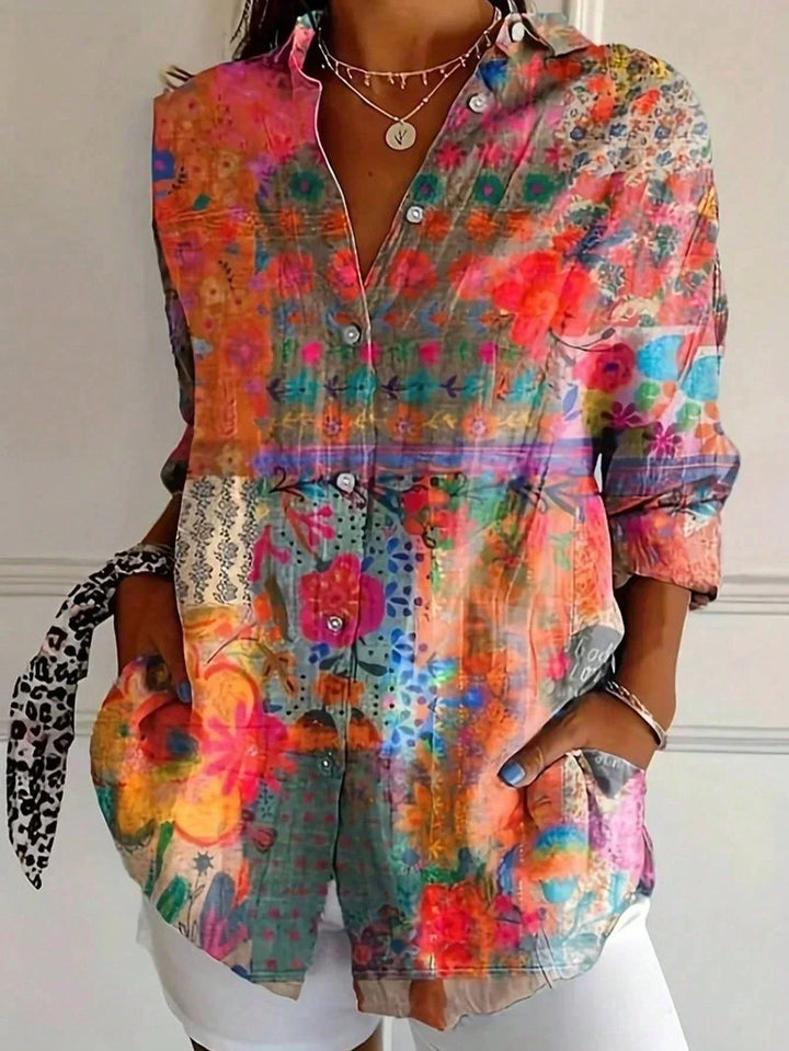 Élianne | Blouse élégante aux couleurs durables