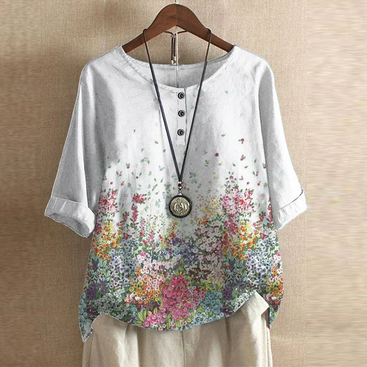 Angélique | Blouse d'inspiration rétro