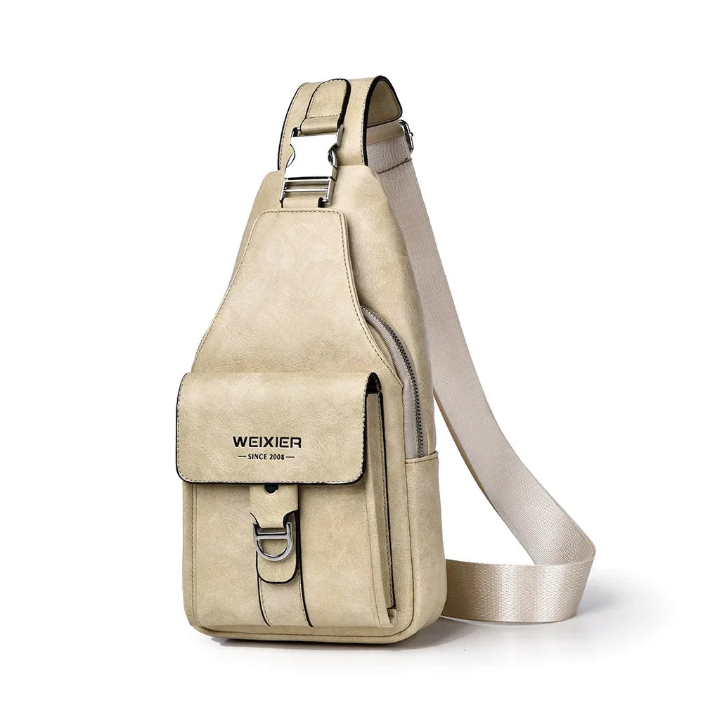 Sébastien ┃ Sac Bandoulière en Cuir pour Homme