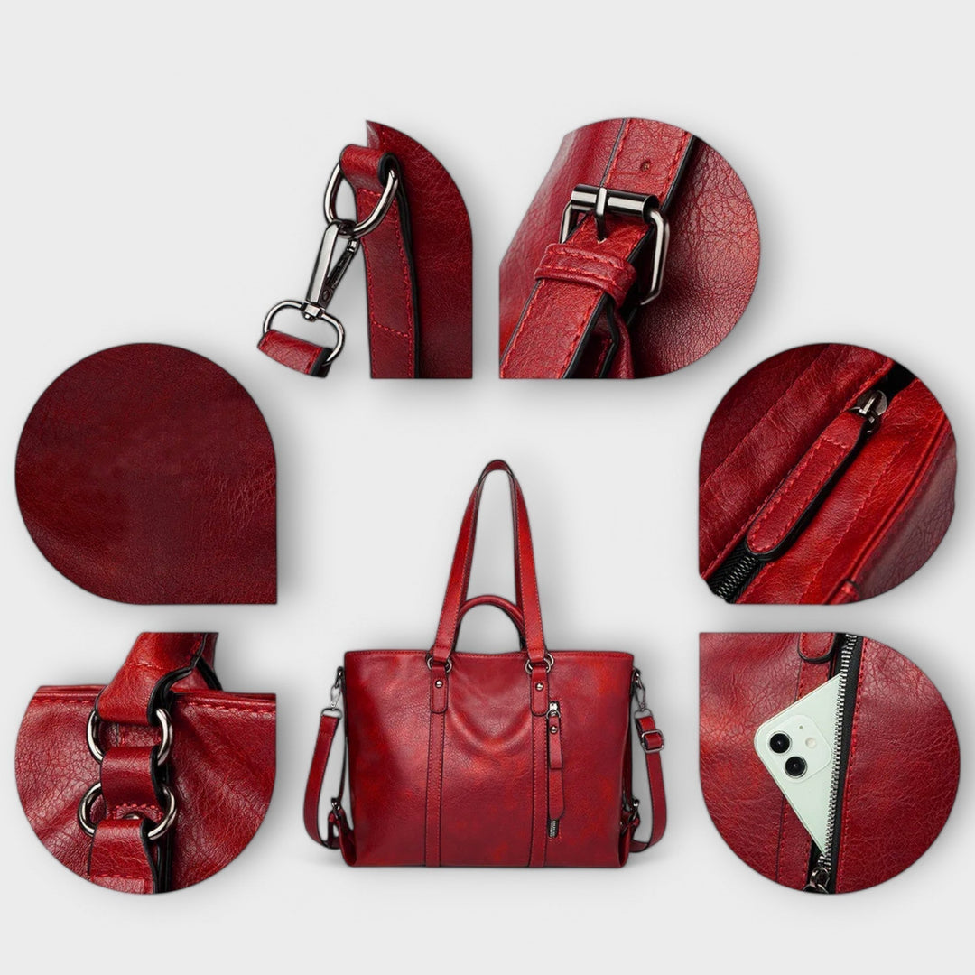 Inès | Grand Sac en Cuir
