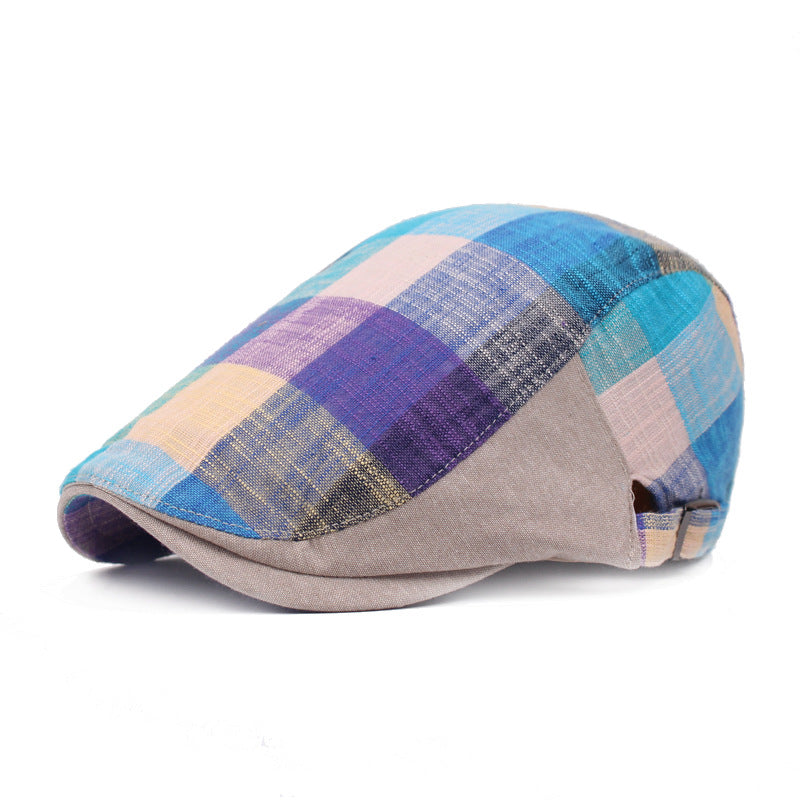 Vincent | Casquette à Carreaux Vintage