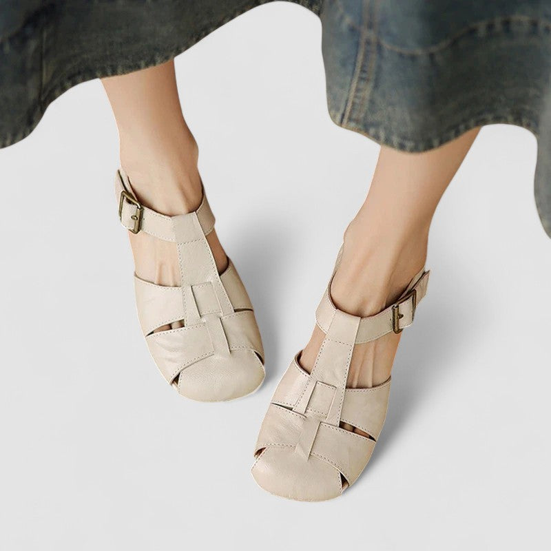 AMELIE |CHAUSSURES ORTHOPÉDIQUES MARY JANE EN VRAI CUIR