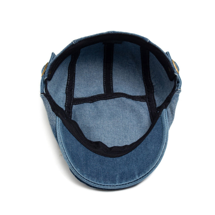 Ulysse | Casquette en Denim Délavé