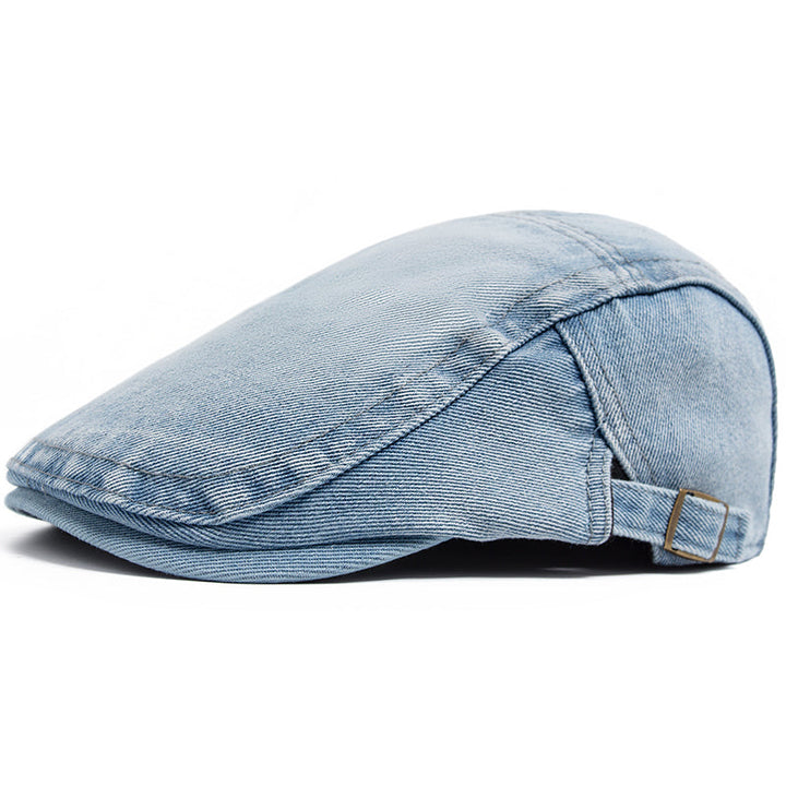 Ulysse | Casquette en Denim Délavé