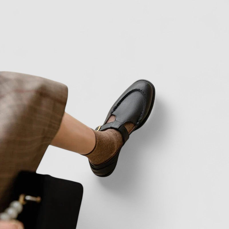 Audrey | CHAUSSURES ORTHOPÉDIQUES MARY JANE À POINTE CARREE