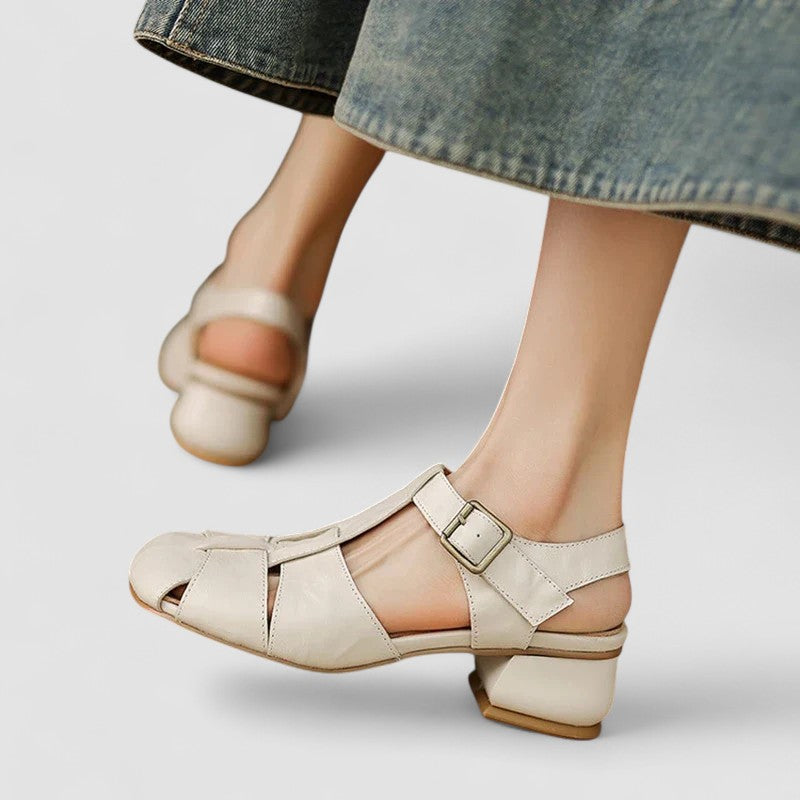AMELIE |CHAUSSURES ORTHOPÉDIQUES MARY JANE EN VRAI CUIR